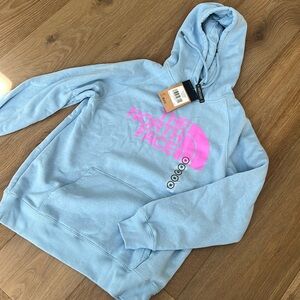 NWT Baby Blue Northface Hoodie